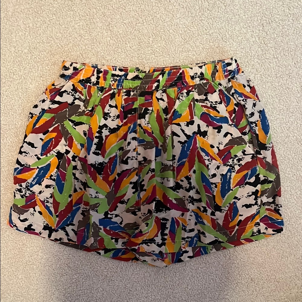 American Vintage multi print short